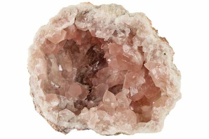Beautiful, Pink Amethyst Geode Half - Argentina #195360